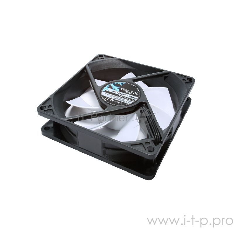 Вентилятор Fractal Design SILENT SERIES R3 92mm / 3-pin 1500rpm 24.4cfm 18.3dBA / FD-FAN-SSR3-92-WT