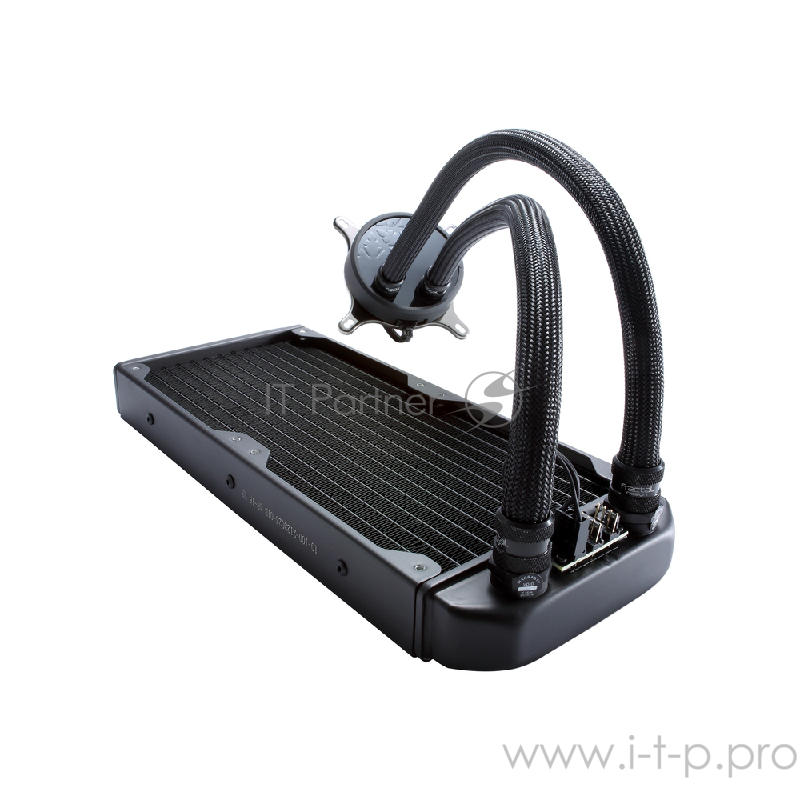 Система водяного охлаждения Fractal Design Celsius S24 Blackout / 2x120mm PWM fans / FD-WCU-CELSIUS-S24-BKO