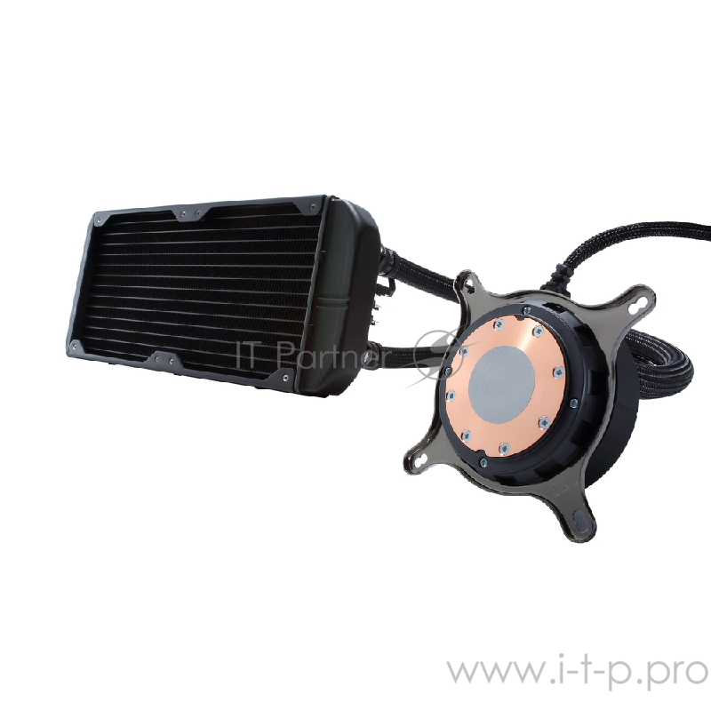 Система водяного охлаждения Fractal Design Celsius S24 Blackout / 2x120mm PWM fans / FD-WCU-CELSIUS-S24-BKO