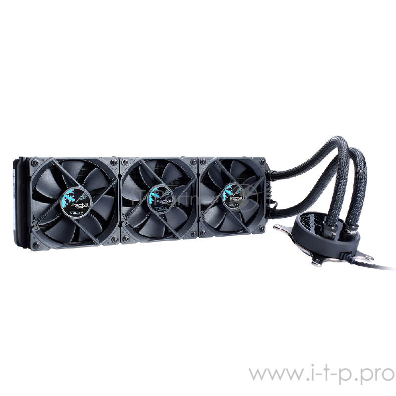 Система водяного охлаждения Fractal Design Celsius S36 Blackout / 3x120mm PWM fans / FD-WCU-CELSIUS-S36-BKO