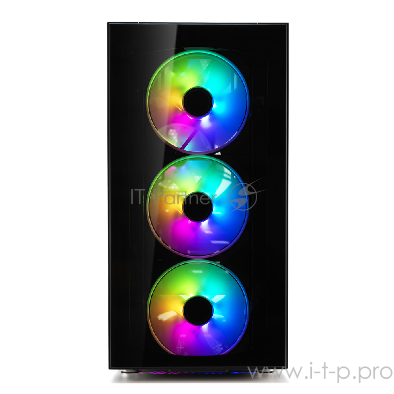 Корпус Fractal Design DEFINE S2 VISION RGB / E-ATX, mid tower, dark tint tempered glass side panels / 4x140mm ARGB fans inc. / FD-CA-DEF-S2V-RGB-BKO-TGD