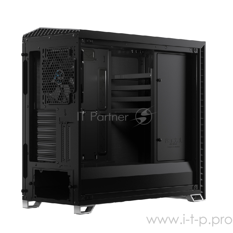 Корпус Fractal Design VECTOR RS - DARK TG / E-ATX, mid tower, dark tint tempered glass side panels / 3x140mm fans inc. / FD-C-VER1A-02