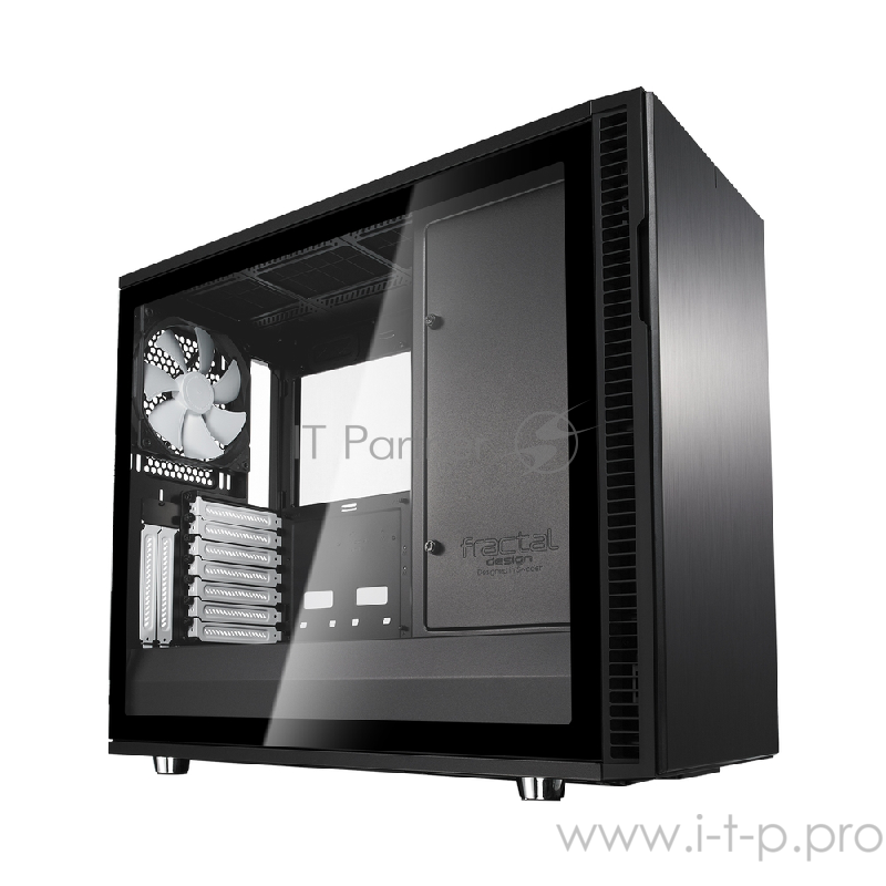 Боковая панель Fractal Design DEFINE R6 / black frame, light tempered glass / FD-ACC-WND-DEF-R6-BK-TGL
