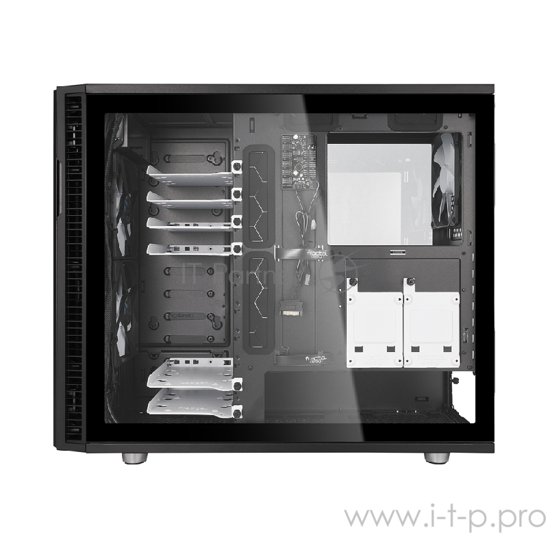 Боковая панель Fractal Design DEFINE R6 / black frame, light tempered glass / FD-ACC-WND-DEF-R6-BK-TGL