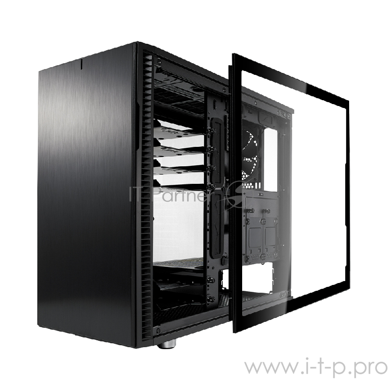 Боковая панель Fractal Design DEFINE R6 / gunmetal grey, light tempered glass / FD-ACC-WND-DEF-R6-GY-TGL