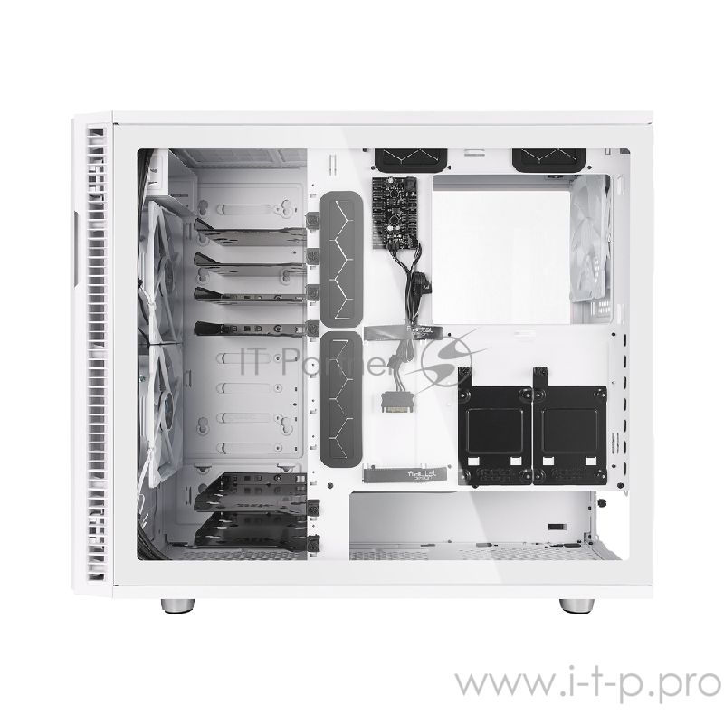 Боковая панель Fractal Design DEFINE R6 / white frame, light tempered glass / FD-ACC-WND-DEF-R6-WT-TGC