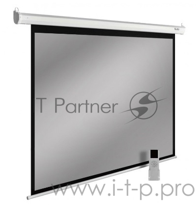 Экран Cactus 150x240см SIlverMotoExpert CS-PSSME-240X150-DG 16:10 настенно-потолочный рулонный тёмно-серый (моторизованный привод)