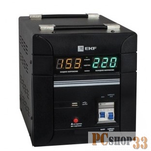 EKF stab-f-3000 Стабилизатор напряжения напольный TITAN F-3000 EKF PROxima