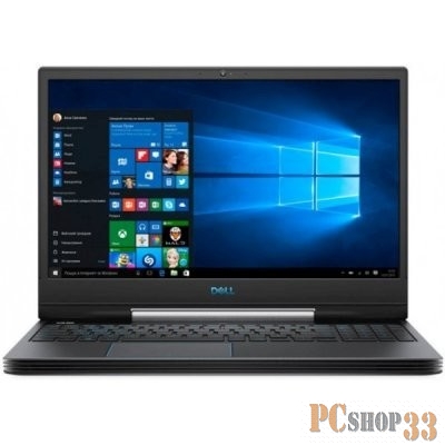 Ноутбук Dell G5-5590 i7-9750H (2.6)/8G/1T+128G SSD/15,6FHD AG IPS/NV RTX2060 6G/Backlit/Linux (G515-8030) Black