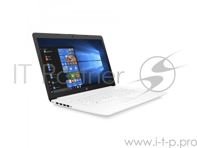 Ноутбук HP 17-by1045ur <8PK88EA> i7-8565U (1.8)/16G/512G SSD/17.3FHD AG IPS/AMD 530 4G/DVD-RW/Cam HD/Backlight/Win10 (WHITE)