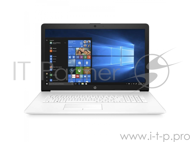 Ноутбук HP 17-by1045ur <8PK88EA> i7-8565U (1.8)/16G/512G SSD/17.3FHD AG IPS/AMD 530 4G/DVD-RW/Cam HD/Backlight/Win10 (WHITE)