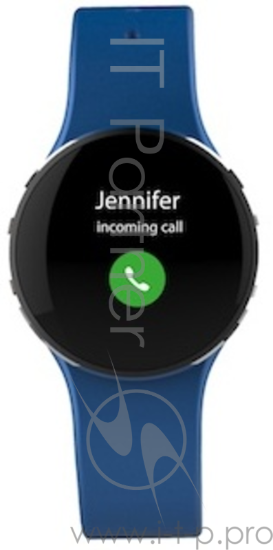 Фитнес-трекер MyKronoz ZeCircle2 цвет голубой/голубой