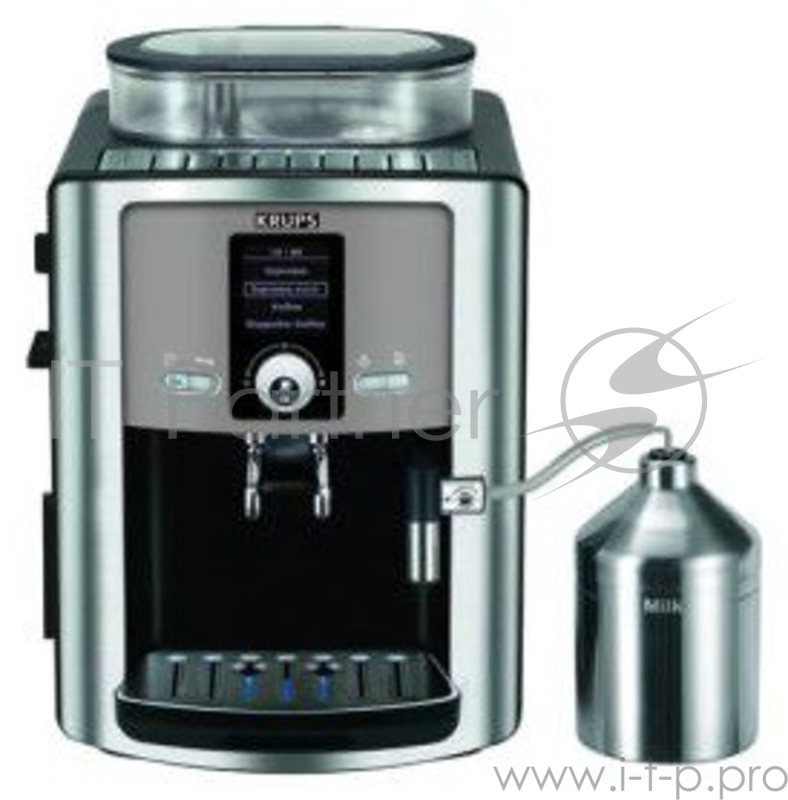 Кофемашина Krups EA8050PE 1450Вт серебристый