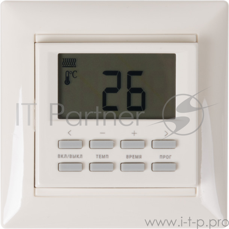 Терморегулятор SPYHEAT NLC-527H беж. програмируемый +5до+40С бежевый