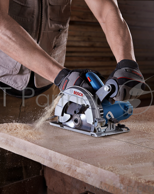 Дисковая пила Bosch GKS 600 Professional 06016A9020 (1200Вт, 5200об./мин.) + пильный диск по дереву