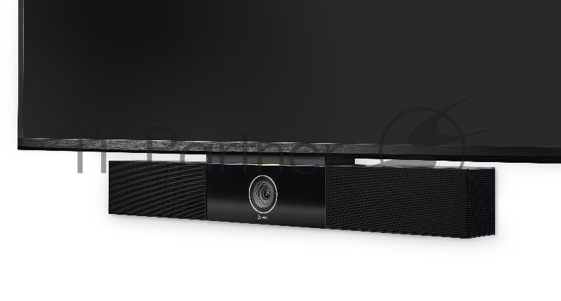 Камера видеоконференцсвязи со встроенной акустической системой Polycom Studio: Audio/Video USB Soundbar, with auto-track 120-deg FOV 4K Camera, USB stereo speakerphone, BT speakerphone, Wi-Fi device management, remote, Cable: 5m USB Type-A to Type-C,