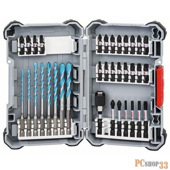 Bosch 2608577147 Кейс L – 35шт,биты и сверла MultiConstruct
