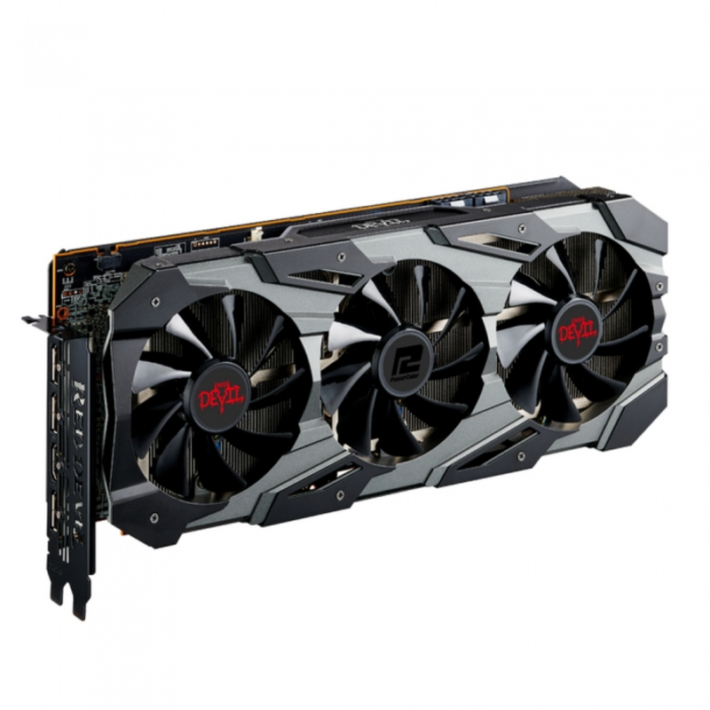 Видеокарта Powercolor AXRX 5700XT 8GBD6-3DHE/OC RTL {5} (1898)