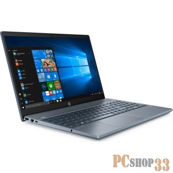 Ноутбук HP Pavilion 15-cs3011ur Core i5 1035G1/8Gb/SSD256Gb/Intel UHD Graphics/15.6/SVA/FHD (1920x1080)/Windows 10/blue/WiFi/BT/Cam