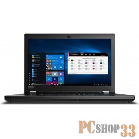 Ноутбук Lenovo ThinkPad P53 Core i9 9880H/32Gb/SSD1Tb/nVidia Quadro RTX4000 8Gb/15.6/IPS/UHD (3840x2160)/4G/Windows 10 Professional/black/WiFi/BT/Cam