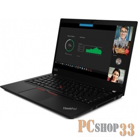 Ноутбук Lenovo ThinkPad T490 Core i7 8565U/8Gb/SSD512Gb/nVidia GeForce MX250 2Gb/14/IPS/WQHD (2560x1440)/Windows 10 Professional 64/black/WiFi/BT/Cam