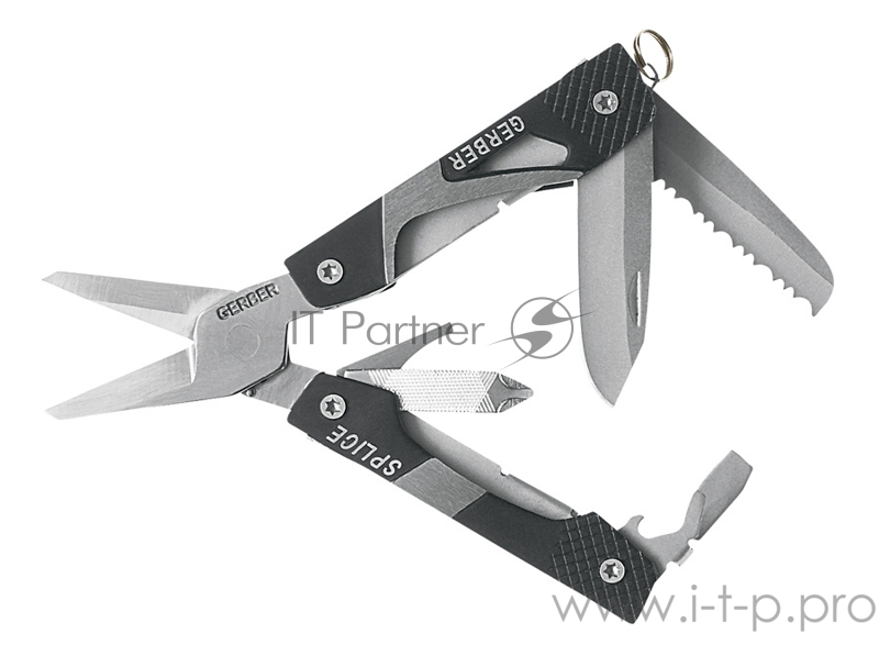 Мультитул Gerber Splice Pocket (1019241) 101.6мм 9функций черный