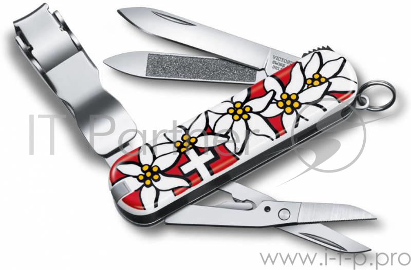 Нож перочинный Victorinox Nail Clip 580 (0.6463.840) 65мм 8функций белый подар.коробка