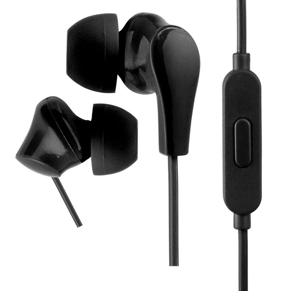 Perfeo наушники внутриканальные c микрофоном ALPHA черные