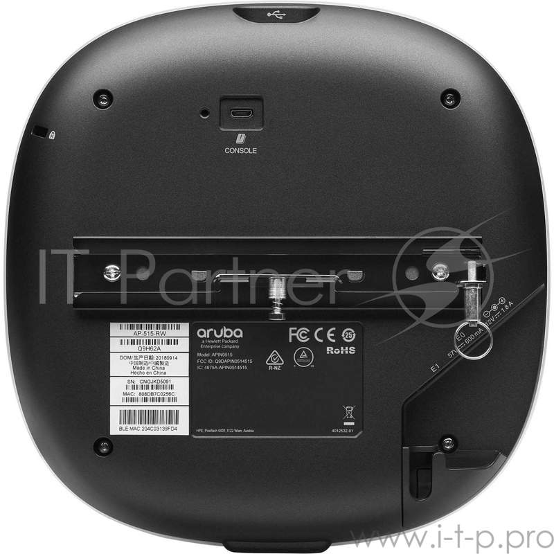 Точка доступа HPE Aruba AP-515 (RW) Unified AP (Q9H62A) 10/100/1000BASE-TX