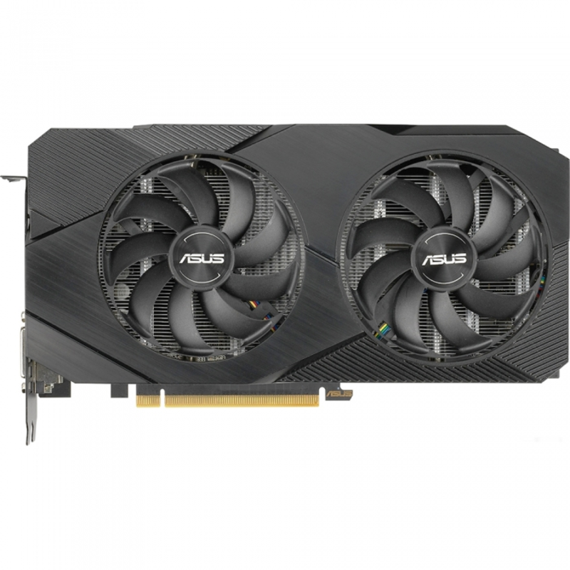 Видеокарта Asus PCI-E DUAL-GTX1660S-A6G-EVO nVidia GeForce GTX 1660SUPER 6144Mb 192bit GDDR6 1530/14002 DVIx1/HDMIx1/DPx1/HDCP Ret