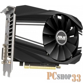 Видеокарта Asus PCI-E PH-GTX1660S-O6G nVidia GeForce GTX 1660SUPER 6144Mb 192bit GDDR6 1530/14002 DVIx1/HDMIx1/DPx1/HDCP Ret