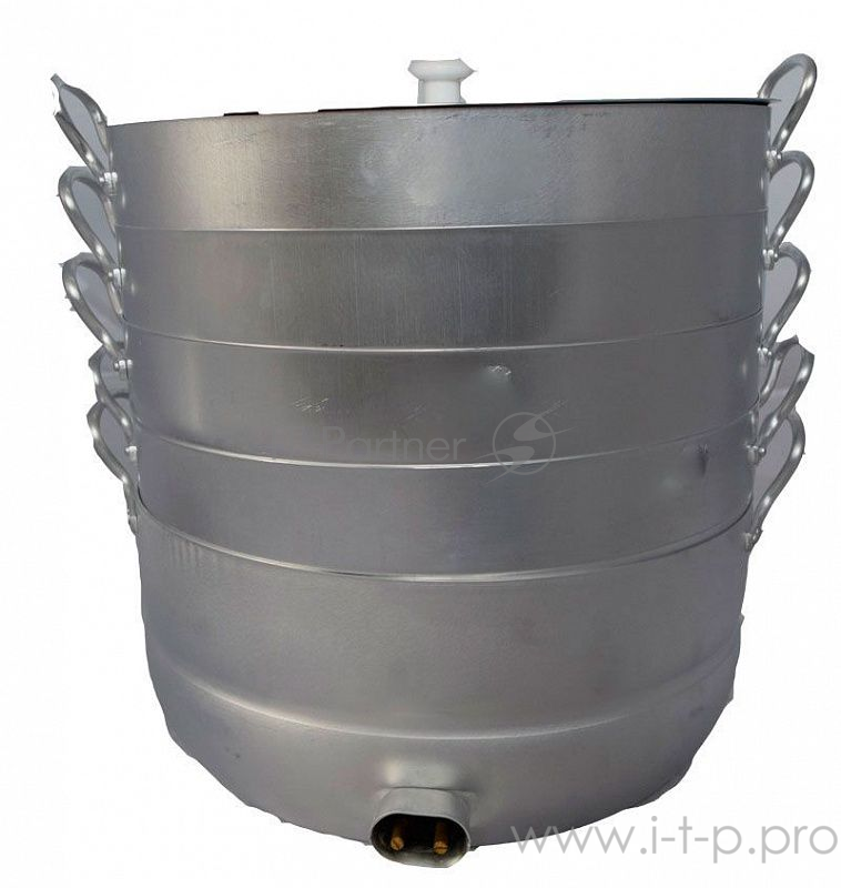 Мантоварка электрическая ЧУДО Праздничная, 4 сетки, 15 л (до 100 мант), 2кВт