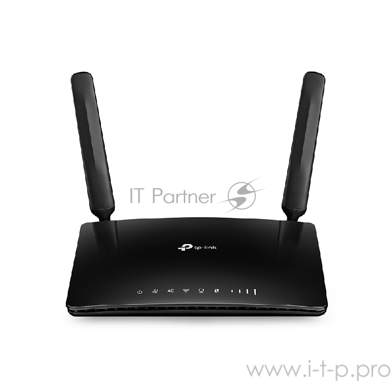 Роутер беспроводной TP-Link Archer MR400 AC1200 10/100BASE-TX/4G черный