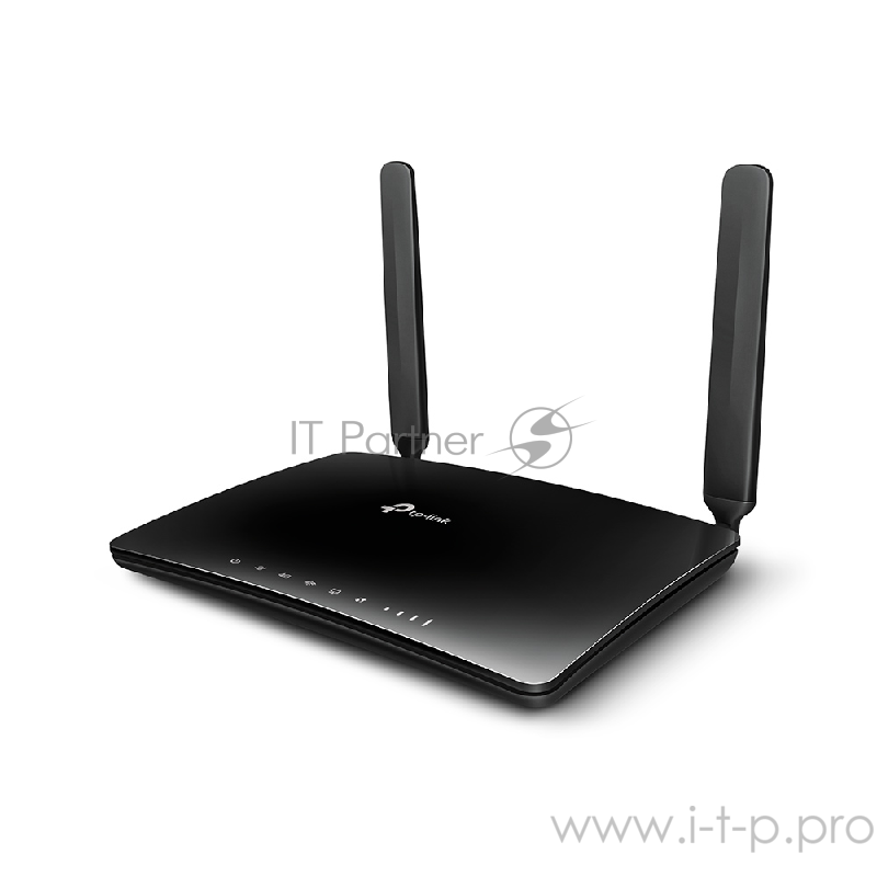 Роутер беспроводной TP-Link Archer MR400 AC1200 10/100BASE-TX/4G черный