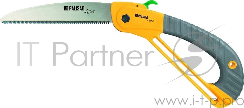 Пила садовая PALISAD 60412 складная 180мм каленый зуб3d обрез.ручка защ.кулиса lux