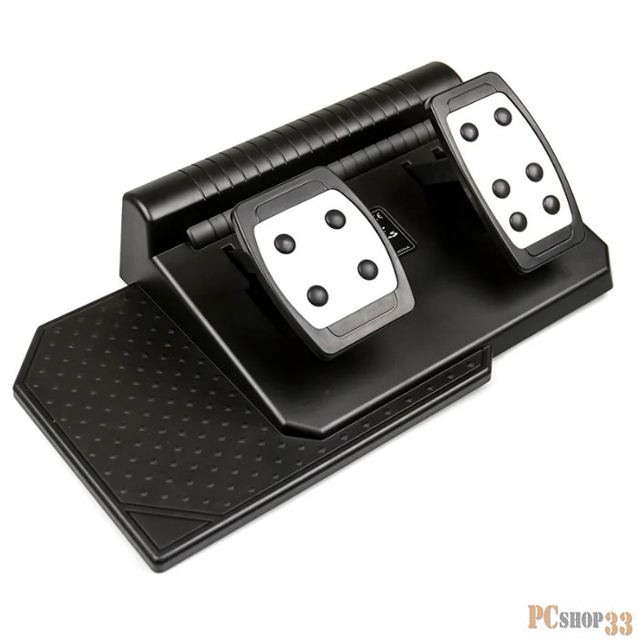 Dialog Игровой руль GW-255VR CyberPilot - вибро, 2 педали+рычаг, PC