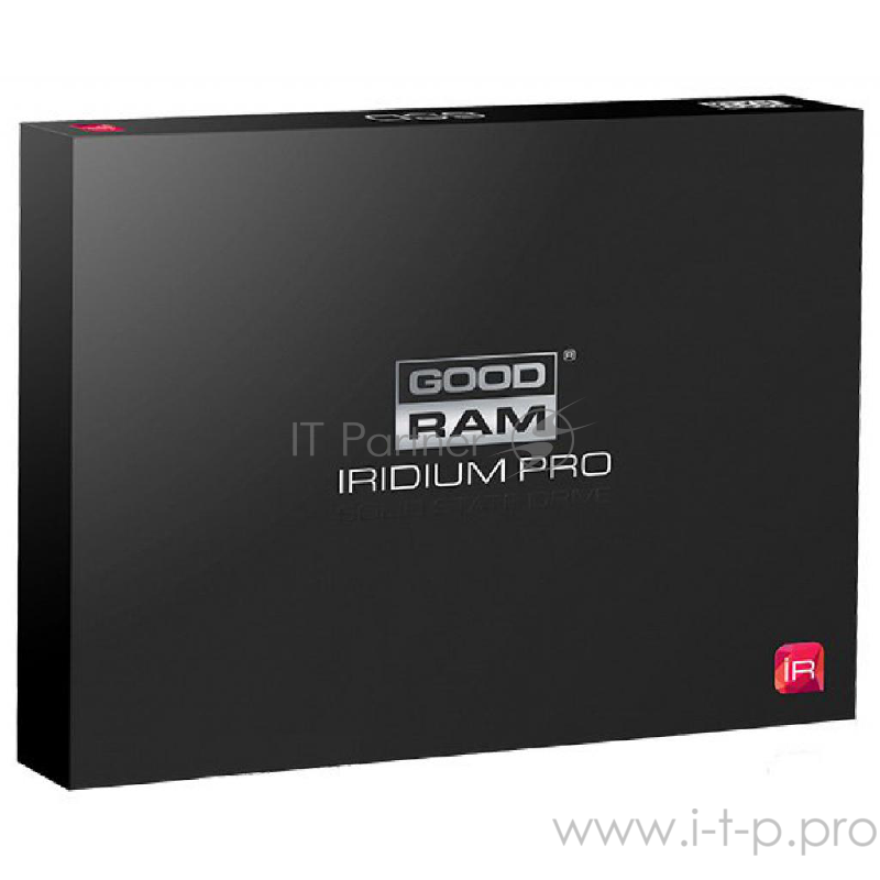 SSD 2.5 Goodram 256Gb Iridium Pro gen.2 <IRP-SSDPR-S25C-256> (SATA3, up to 555/540MBs, 96000IOPs, 3D TLC, Phison PS3112-S12, DRAM, TBW 430Tb, 7mm)