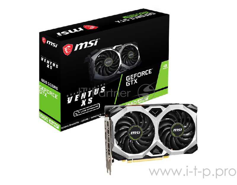 Видеокарта MSI GTX 1660 SUPER VENTUS XS RTL {10)