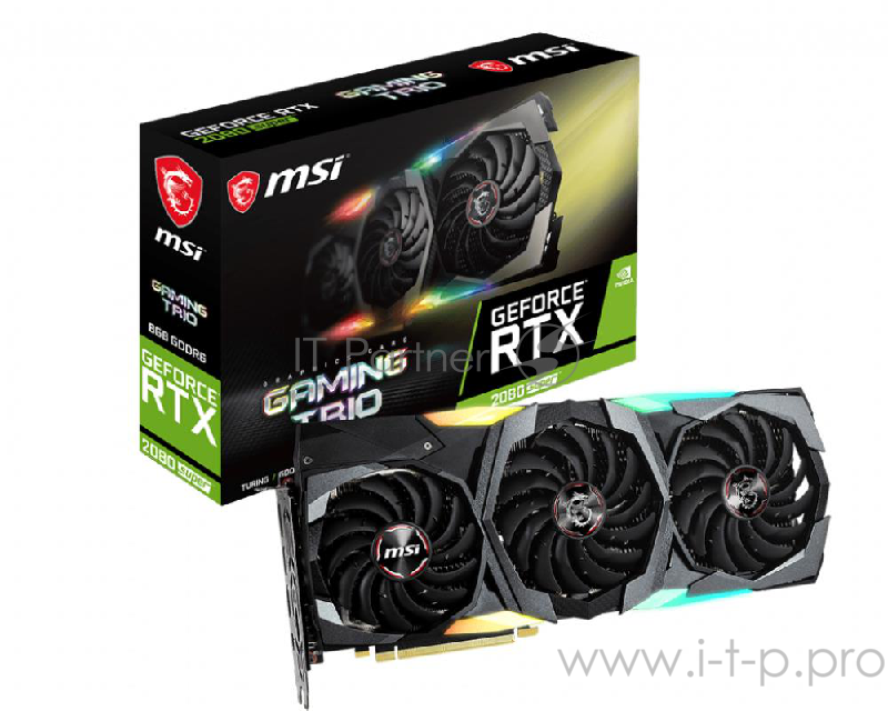 Видеокарта MSI RTX 2080 SUPER GAMING TRIO