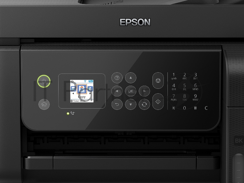 МФУ струйный Epson L5190 (C11CG85405) A4 WiFi USB RJ-45 черный