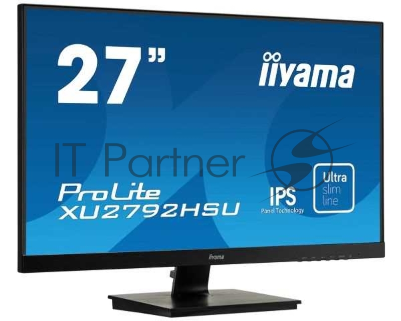 Монитор Iiyama 27 ProLite XU2792HSU-B1 черный IPS LED 4ms 16:9 HDMI M/M матовая 1000:1 250cd 178гр/178гр 1920x1080 D-Sub DisplayPort FHD USB 5.1кг
