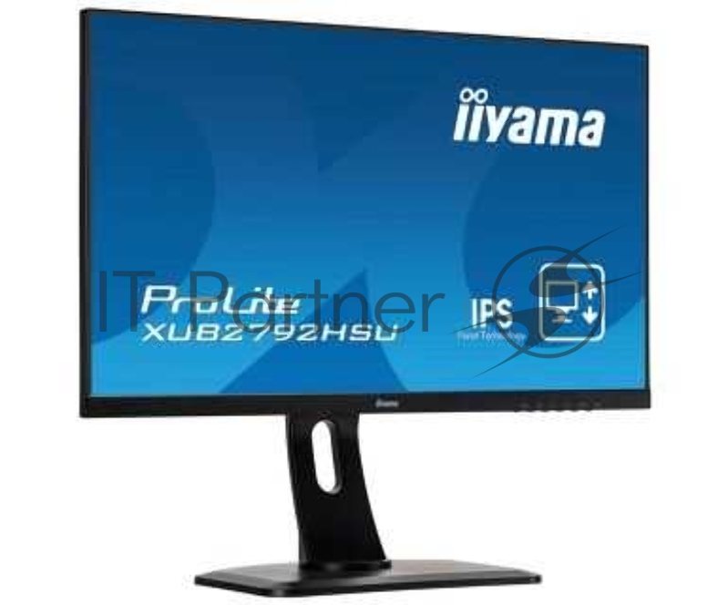 Монитор Iiyama 27 ProLite XUB2792HSU-B1 черный IPS LED 4ms 16:9 HDMI M/M матовая HAS Pivot 1000:1 250cd 178гр/178гр 1920x1080 D-Sub DisplayPort FHD U