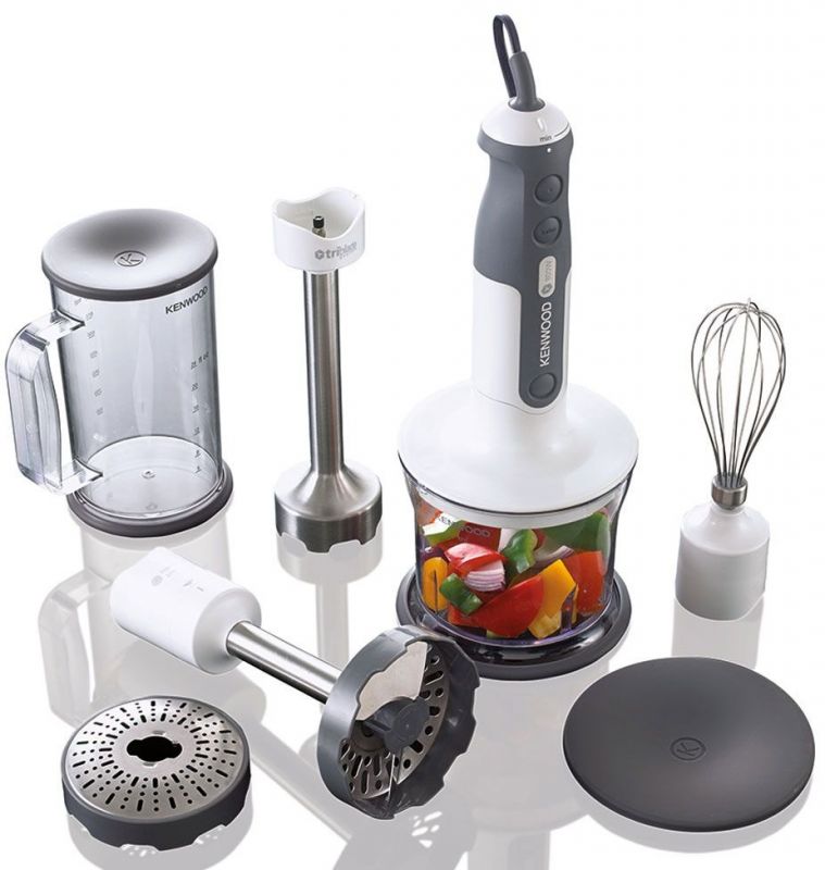 Блендер погружной Kenwood HDP404WH 800Вт белый/серый