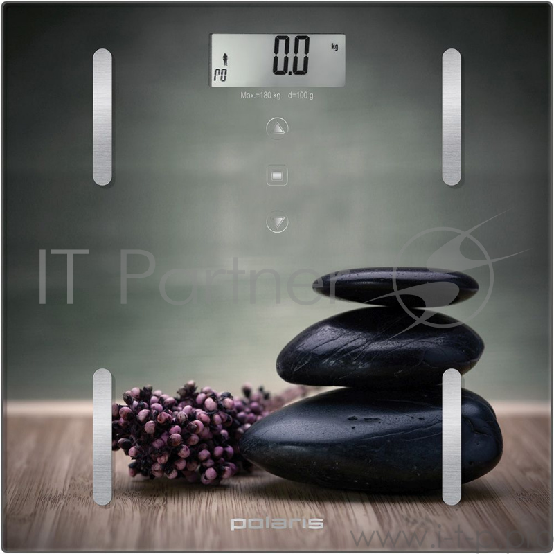 Весы напольные электронные Polaris PWS 1857DGF макс.180кг рисунок