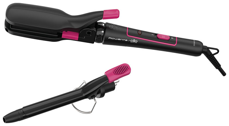 Щипцы Rowenta CF4122F0 100Вт макс.темп.:220С покрытие:керамическое черный