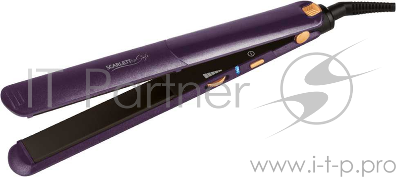 Выпрямитель Scarlett SC-HS60T60 42Вт фиолетовый (макс.темп.:230С)
