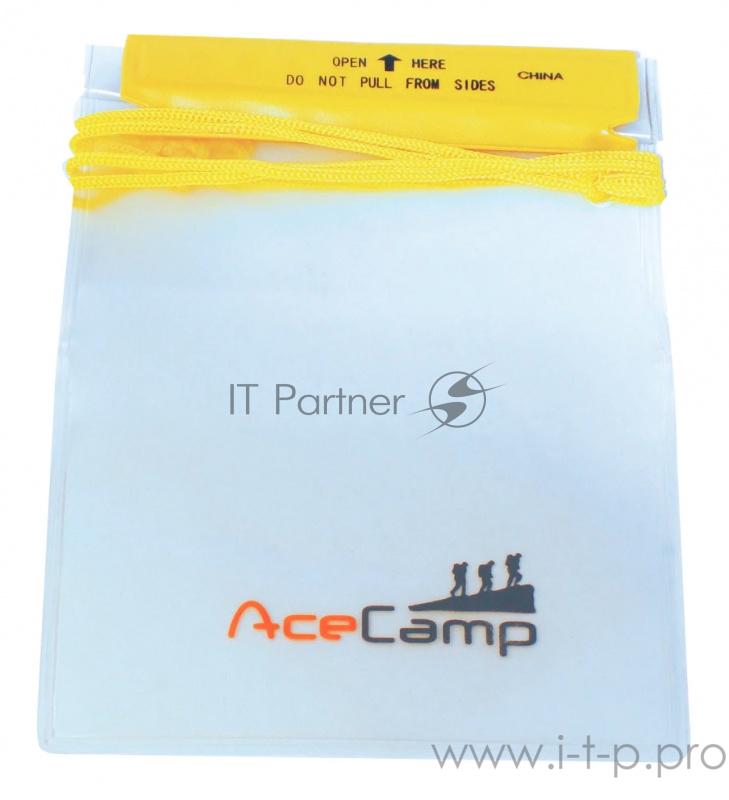 Гермомешок AceCamp 1851 прозрачный винил д.175мм ш.250мм