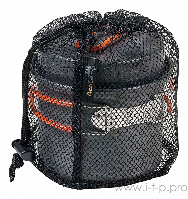 Кастрюля AceCamp Solo (1666) антрацитовый алюминий 0.6л