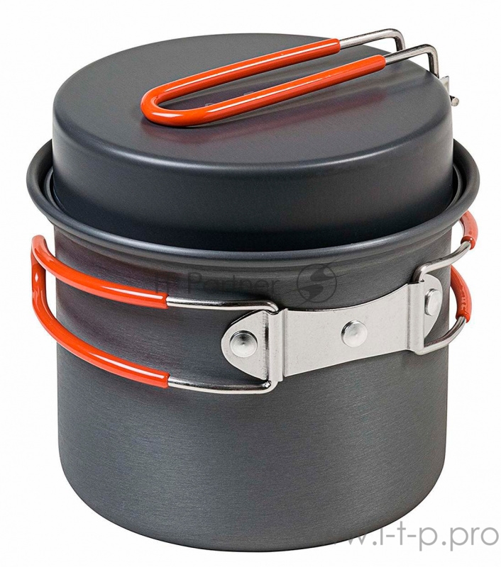 Кастрюля AceCamp Solo (1666) антрацитовый алюминий 0.6л