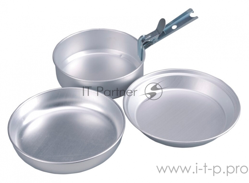 Набор кастрюль AceCamp 2 person set (1651) серебристый алюминий